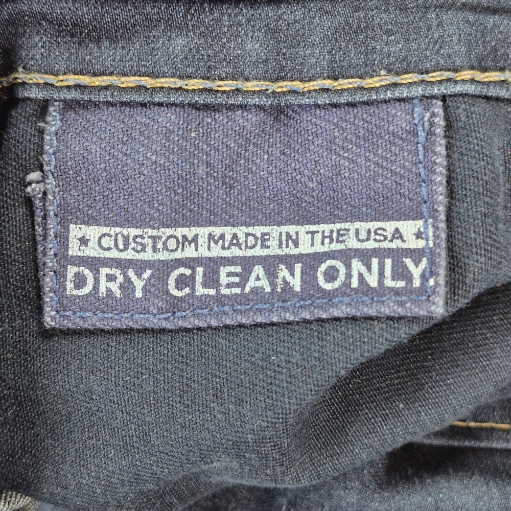 Tom James Blue Delta Jeans Mens 30x30 Denim Custom Made in USA - Picture 4 of 11